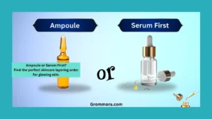Ampoule or Serum First
