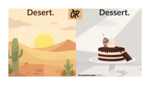 Desert or Dessert