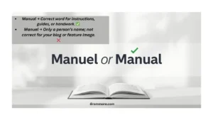 Manuel or Manual