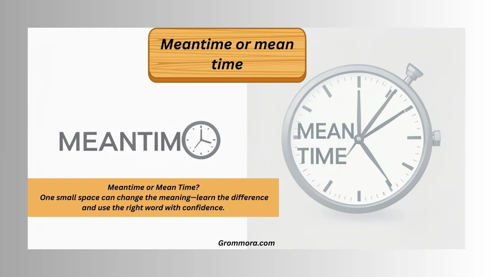meantime-or-mean-time