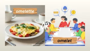omelet or omelette