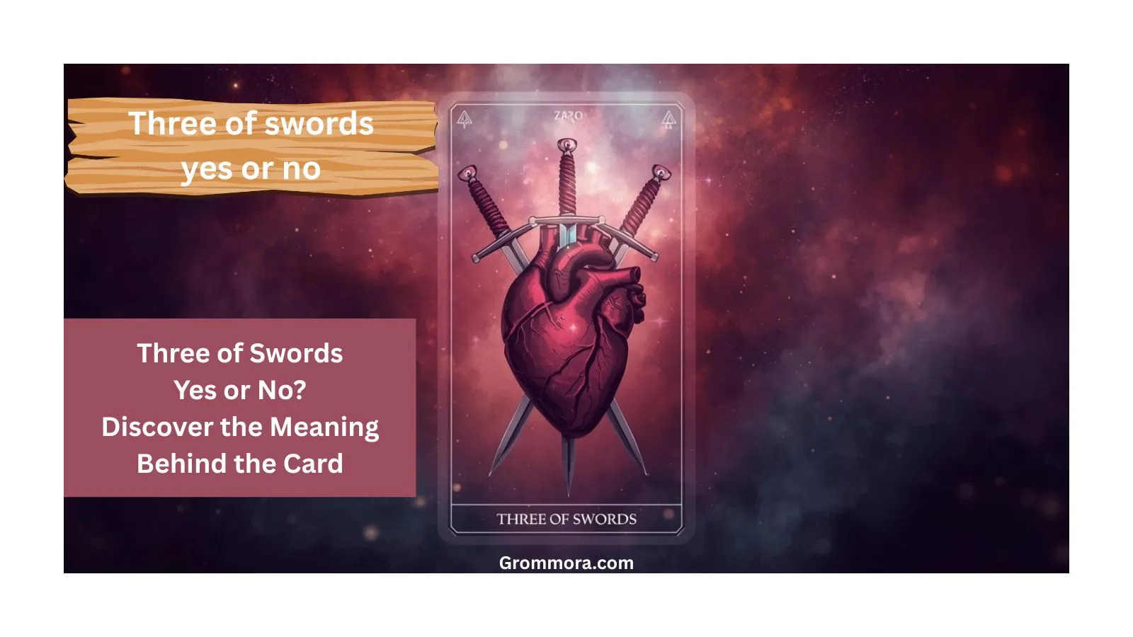 three-of-swords-yes-or-no