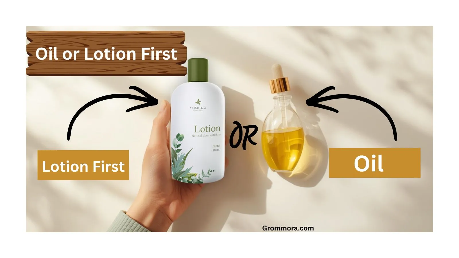 oil-or-lotion-first