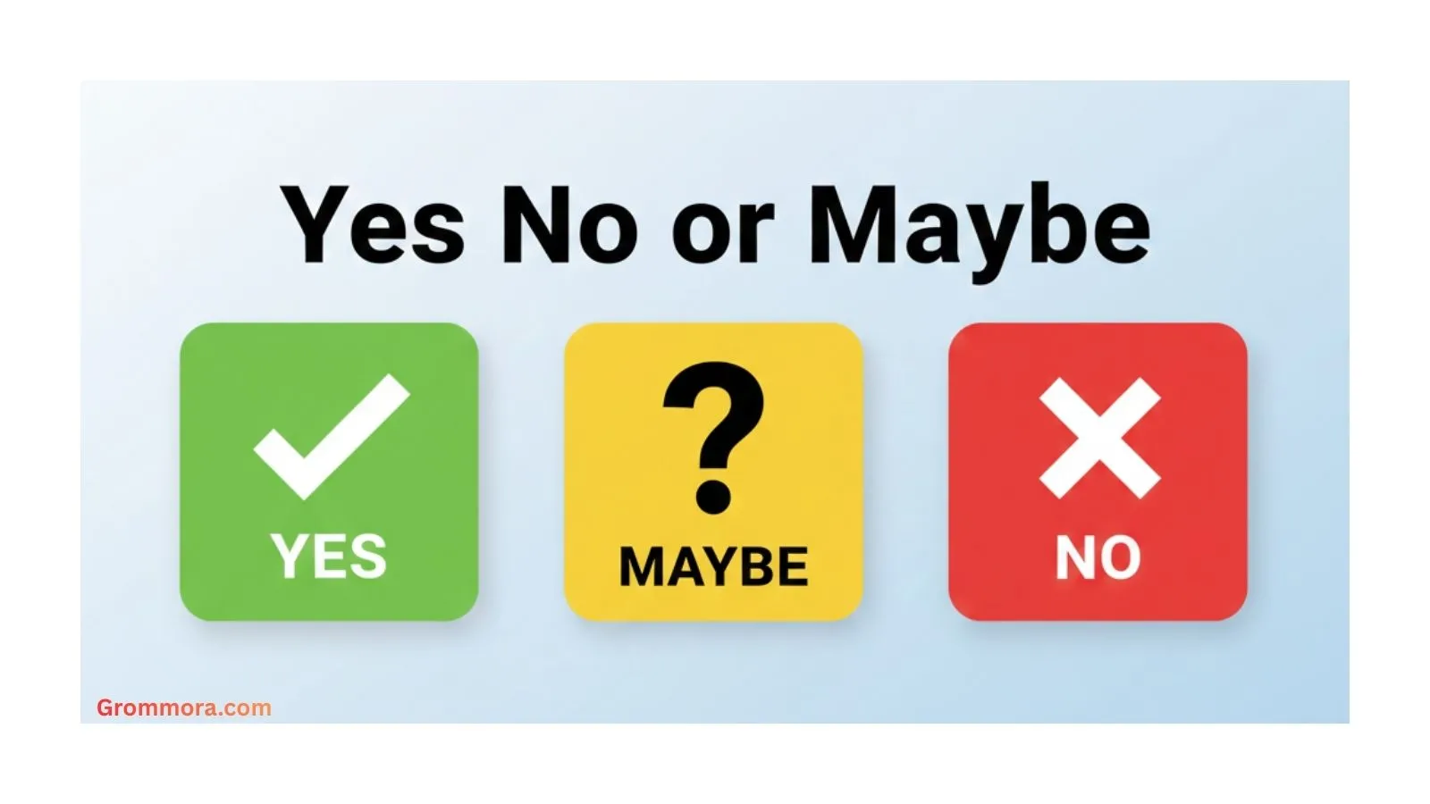 yes-no-or-maybe
