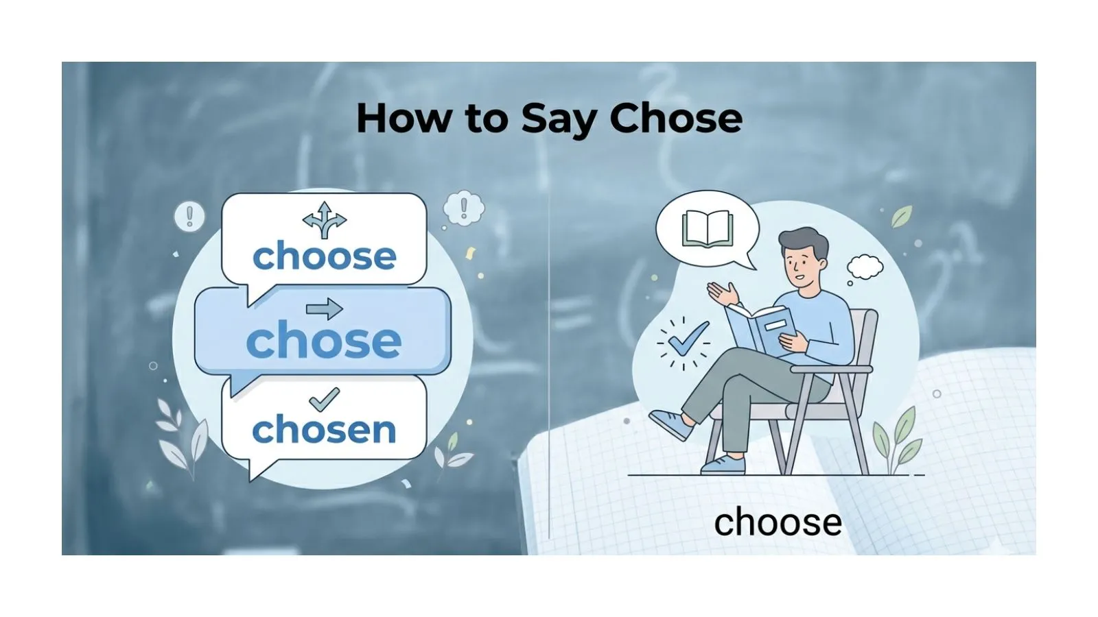 how-to-say-chose