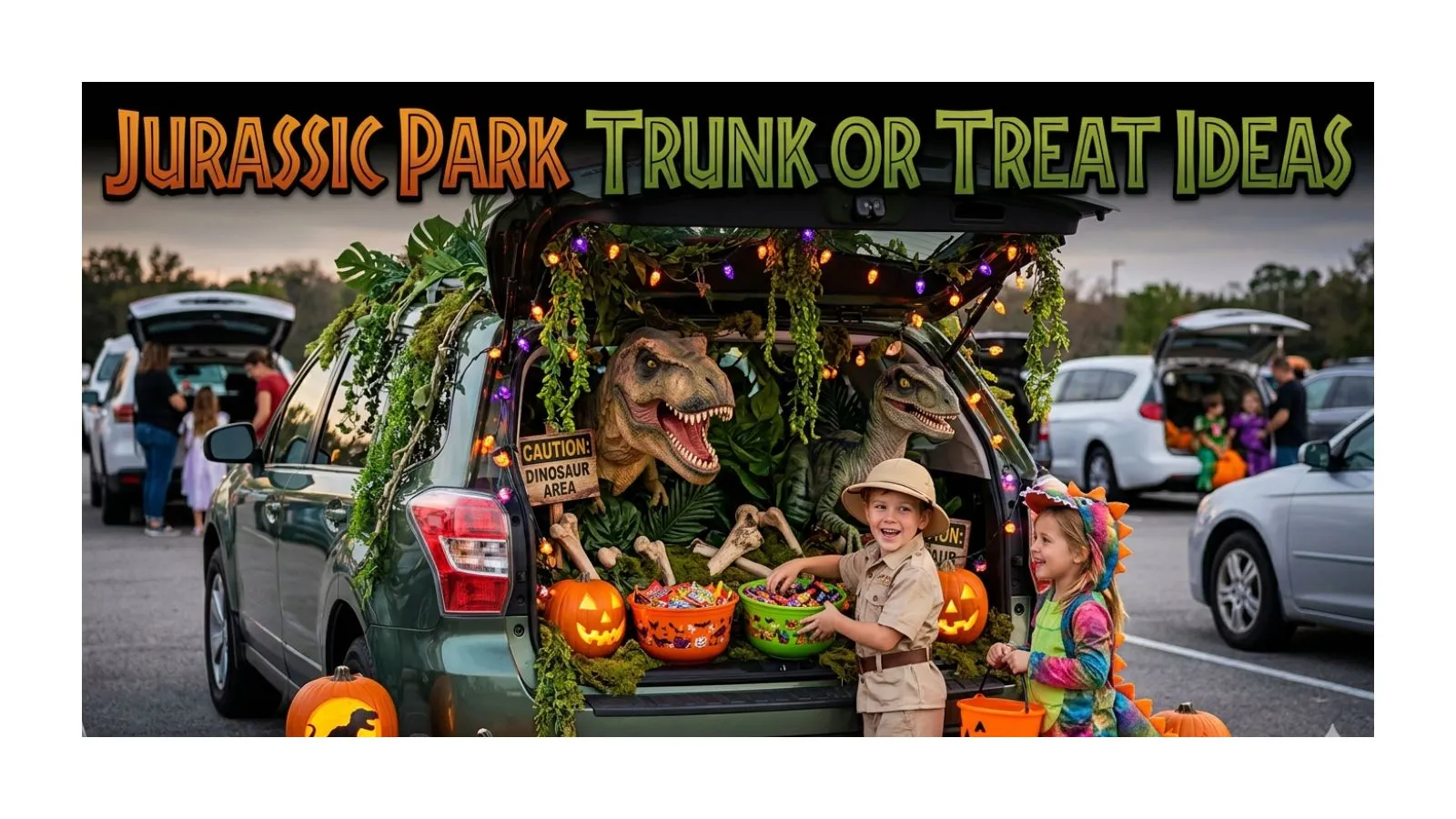 Jurassic Park Trunk or Treat