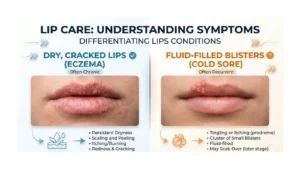 Eczema on Lips or Cold Sore