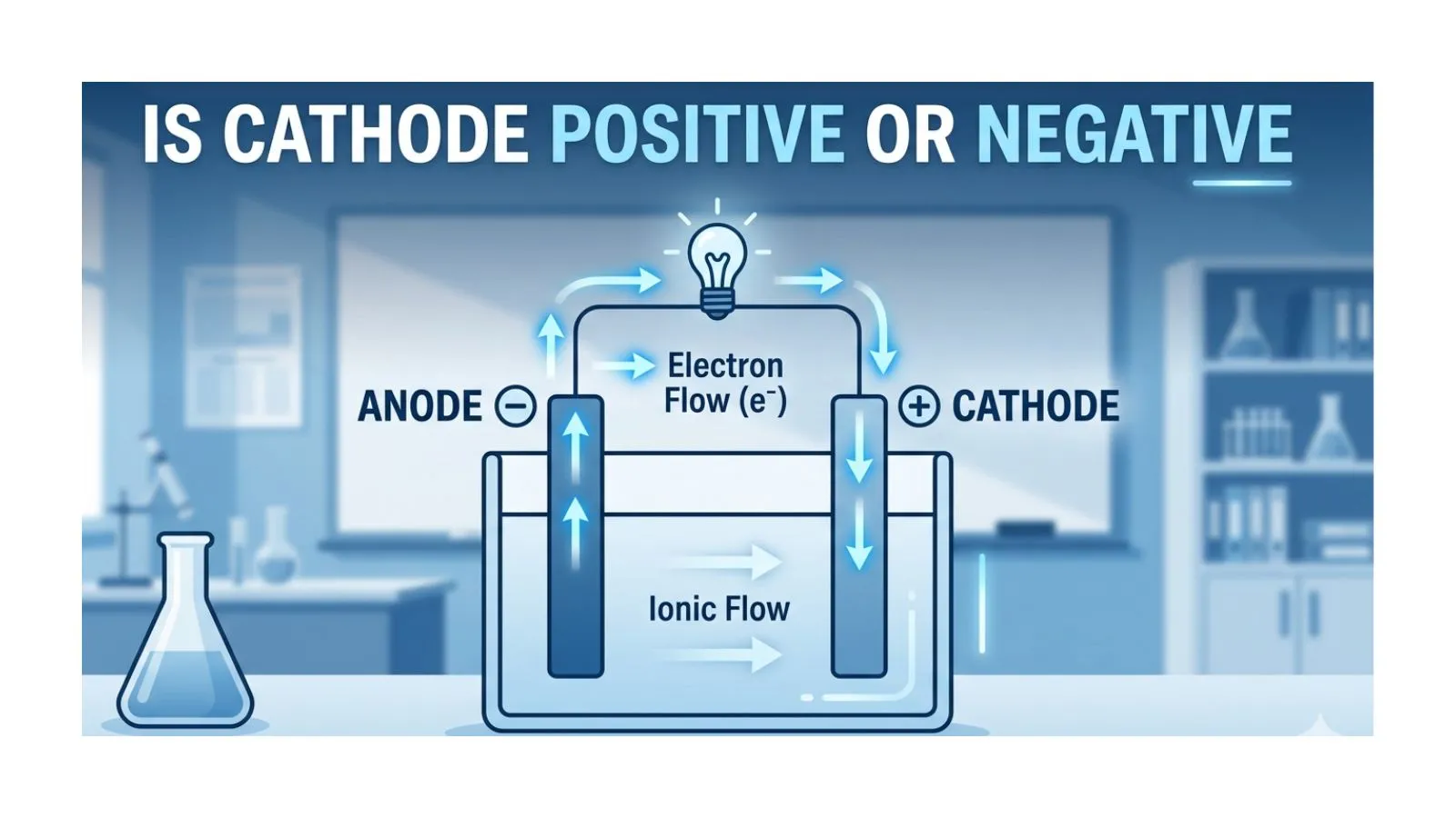 Is Cathode Positive or Negative