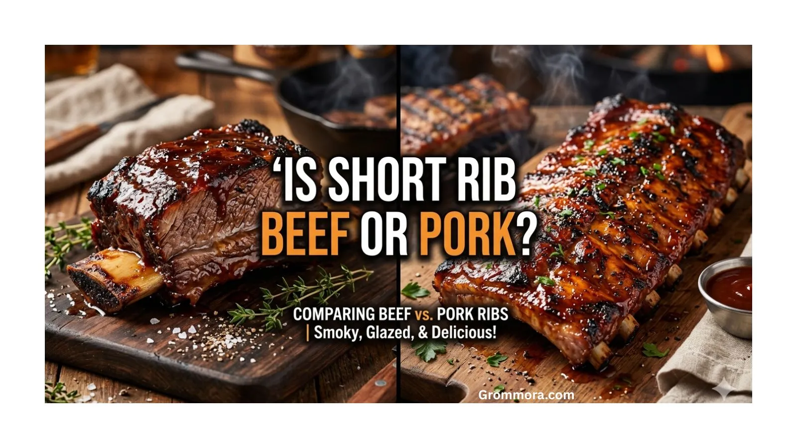 Is short rib beef or pork