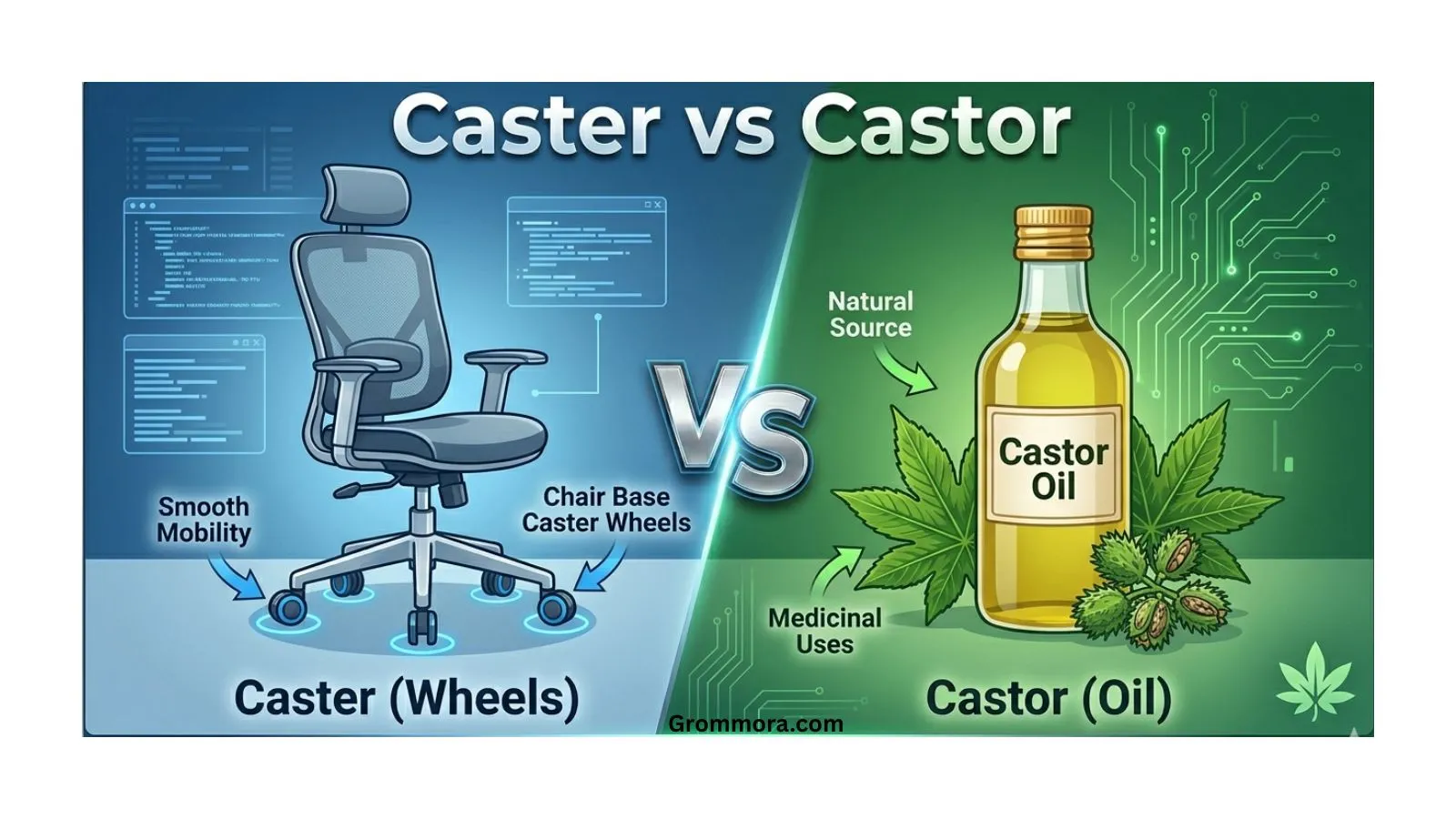 Caster vs Castor